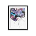 Picture of Butterfly Hair  _GroupedProduct_Rectangle_Portrait_Framed_Matted_