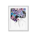 Picture of Butterfly Hair  _GroupedProduct_Rectangle_Portrait_Framed_Matted_