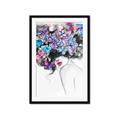 Picture of Butterfly Hair  _GroupedProduct_Rectangle_Portrait_Framed_Matted_