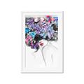 Picture of Butterfly Hair  _GroupedProduct_Rectangle_Portrait_Framed_Matted_