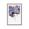 Picture of Butterfly Hair  _GroupedProduct_Rectangle_Portrait_Framed_Matted_