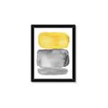 Picture of Mid Century Yellow _GroupedProduct_Rectangle_Portrait_Framed_Matted_