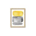 Picture of Mid Century Yellow _GroupedProduct_Rectangle_Portrait_Framed_Matted_