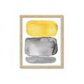 Picture of Mid Century Yellow _GroupedProduct_Rectangle_Portrait_Framed_Matted_