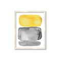 Picture of Mid Century Yellow _GroupedProduct_Rectangle_Portrait_Framed_Matted_