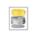 Picture of Mid Century Yellow _GroupedProduct_Rectangle_Portrait_Framed_Matted_