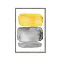 Picture of Mid Century Yellow _GroupedProduct_Rectangle_Portrait_Framed_Matted_