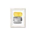 Picture of Mid Century Yellow _GroupedProduct_Rectangle_Portrait_Framed_Matted_
