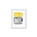 Picture of Mid Century Yellow _GroupedProduct_Rectangle_Portrait_Framed_Matted_