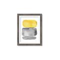 Picture of Mid Century Yellow _GroupedProduct_Rectangle_Portrait_Framed_Matted_