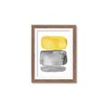 Picture of Mid Century Yellow _GroupedProduct_Rectangle_Portrait_Framed_Matted_