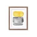 Picture of Mid Century Yellow _GroupedProduct_Rectangle_Portrait_Framed_Matted_