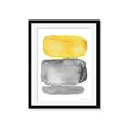 Picture of Mid Century Yellow _GroupedProduct_Rectangle_Portrait_Framed_Matted_