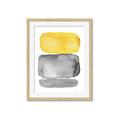 Picture of Mid Century Yellow _GroupedProduct_Rectangle_Portrait_Framed_Matted_