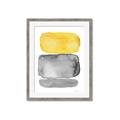 Picture of Mid Century Yellow _GroupedProduct_Rectangle_Portrait_Framed_Matted_