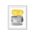 Picture of Mid Century Yellow _GroupedProduct_Rectangle_Portrait_Framed_Matted_