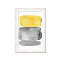 Picture of Mid Century Yellow _GroupedProduct_Rectangle_Portrait_Framed_Matted_