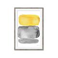 Picture of Mid Century Yellow _GroupedProduct_Rectangle_Portrait_Framed_Matted_
