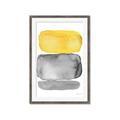 Picture of Mid Century Yellow _GroupedProduct_Rectangle_Portrait_Framed_Matted_