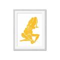 Picture of Yellow Girl  _GroupedProduct_Rectangle_Portrait_Framed_Matted_