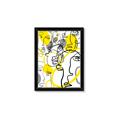 Picture of Face Off Yellow _GroupedProduct_Rectangle_Portrait_Framed_Matted_
