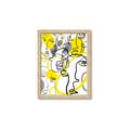 Picture of Face Off Yellow _GroupedProduct_Rectangle_Portrait_Framed_Matted_
