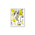Picture of Face Off Yellow _GroupedProduct_Rectangle_Portrait_Framed_Matted_