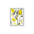 Picture of Face Off Yellow _GroupedProduct_Rectangle_Portrait_Framed_Matted_