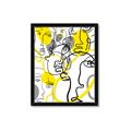 Picture of Face Off Yellow _GroupedProduct_Rectangle_Portrait_Framed_Matted_