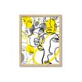 Picture of Face Off Yellow _GroupedProduct_Rectangle_Portrait_Framed_Matted_