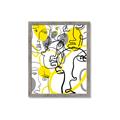 Picture of Face Off Yellow _GroupedProduct_Rectangle_Portrait_Framed_Matted_