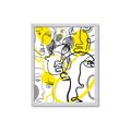Picture of Face Off Yellow _GroupedProduct_Rectangle_Portrait_Framed_Matted_