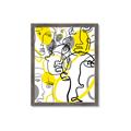 Picture of Face Off Yellow _GroupedProduct_Rectangle_Portrait_Framed_Matted_
