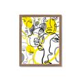 Picture of Face Off Yellow _GroupedProduct_Rectangle_Portrait_Framed_Matted_