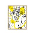 Picture of Face Off Yellow _GroupedProduct_Rectangle_Portrait_Framed_Matted_