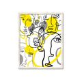Picture of Face Off Yellow _GroupedProduct_Rectangle_Portrait_Framed_Matted_