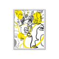 Picture of Face Off Yellow _GroupedProduct_Rectangle_Portrait_Framed_Matted_