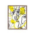 Picture of Face Off Yellow _GroupedProduct_Rectangle_Portrait_Framed_Matted_