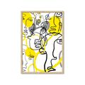 Picture of Face Off Yellow _GroupedProduct_Rectangle_Portrait_Framed_Matted_