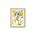 Picture of Face Off Yellow _GroupedProduct_Rectangle_Portrait_Framed_Matted_