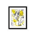 Picture of Face Off Yellow _GroupedProduct_Rectangle_Portrait_Framed_Matted_