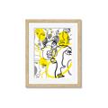 Picture of Face Off Yellow _GroupedProduct_Rectangle_Portrait_Framed_Matted_