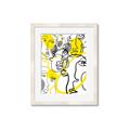 Picture of Face Off Yellow _GroupedProduct_Rectangle_Portrait_Framed_Matted_