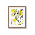 Picture of Face Off Yellow _GroupedProduct_Rectangle_Portrait_Framed_Matted_