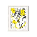 Picture of Face Off Yellow _GroupedProduct_Rectangle_Portrait_Framed_Matted_