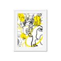 Picture of Face Off Yellow _GroupedProduct_Rectangle_Portrait_Framed_Matted_
