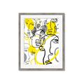 Picture of Face Off Yellow _GroupedProduct_Rectangle_Portrait_Framed_Matted_