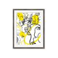 Picture of Face Off Yellow _GroupedProduct_Rectangle_Portrait_Framed_Matted_