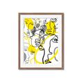 Picture of Face Off Yellow _GroupedProduct_Rectangle_Portrait_Framed_Matted_