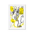Picture of Face Off Yellow _GroupedProduct_Rectangle_Portrait_Framed_Matted_